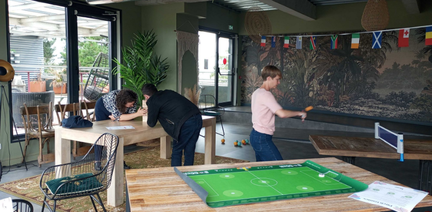 Jeux Olympiques au bureau Nantes